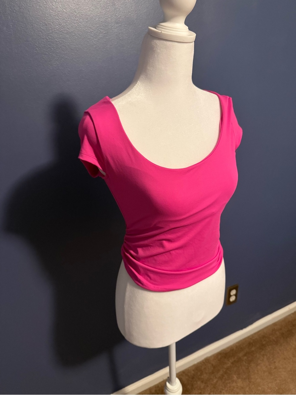 Shein Hot Pink atop